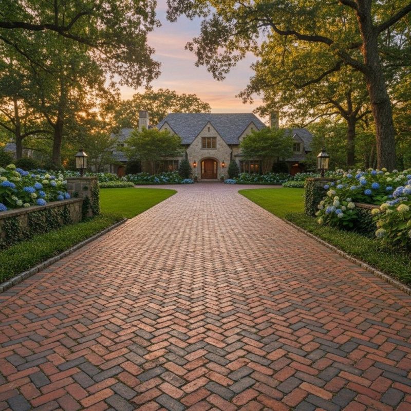 Brick Hardscaping detail