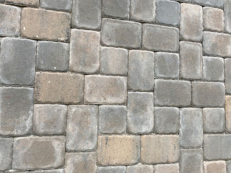 Patterned Paver Layout