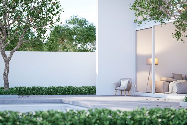 Courtyard Installation in Evans