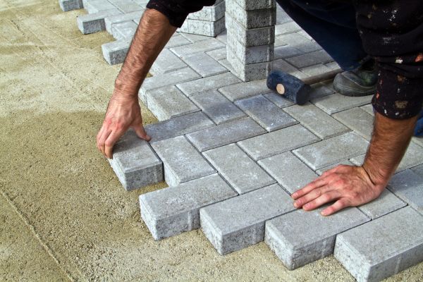 Concrete Paver Installation in Evans