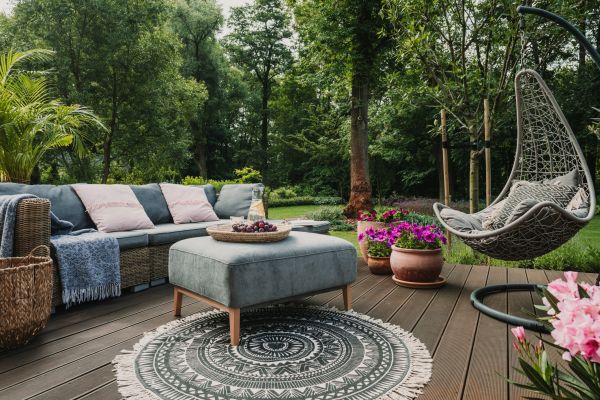 Garden Patio Installation in Evans