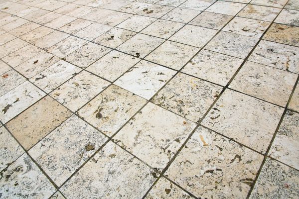 Travertine Pavers Installation in Evans