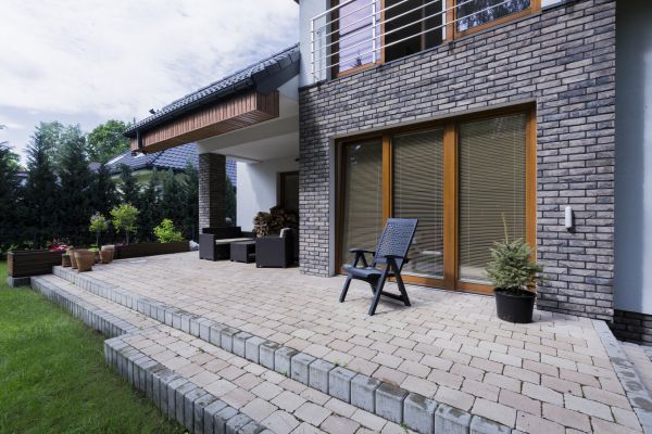 Backyard Paver Installation in Evans