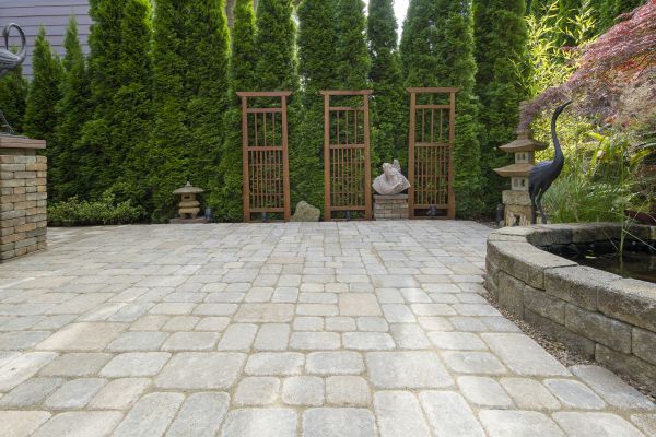Backyard Hardscape Service in Evans