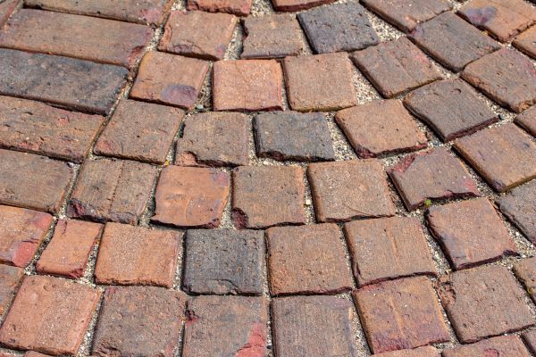 Clay Pavers Installation in Evans