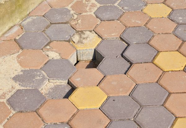 Patio Pavers Replacement in Evans