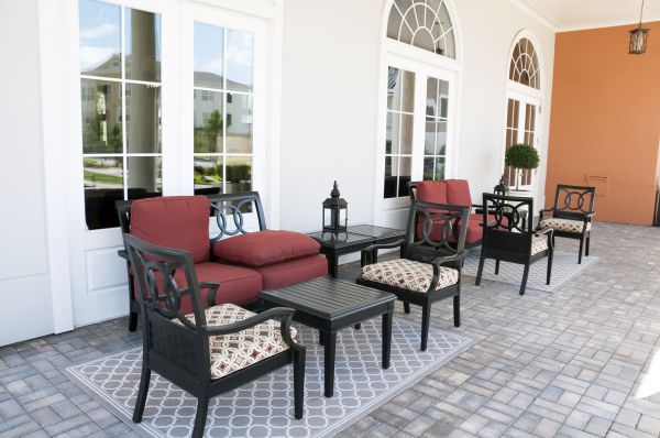 Paver Porch Repair in Evans